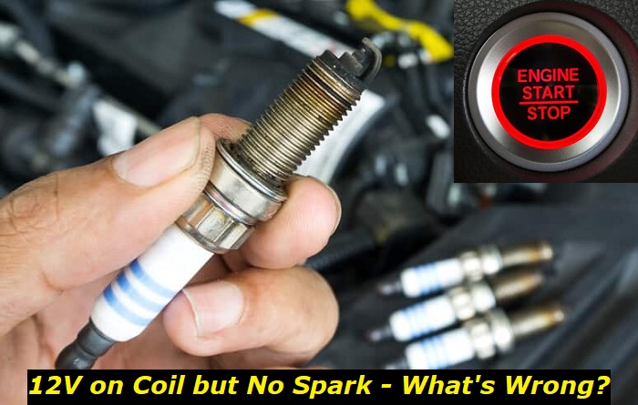 12v on coil but no spark